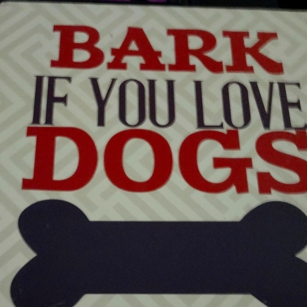 Dog sign